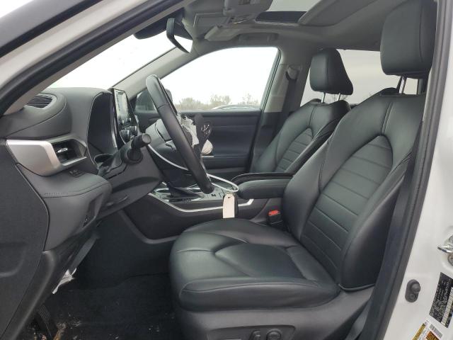 5TDGZRBH0NS254176 - 2022 TOYOTA HIGHLANDER XLE WHITE photo 7
