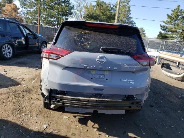 JN8BT3DD4NW274471 - 2022 NISSAN ROGUE PLATINUM GRAY photo 6