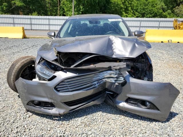 3FA6P0SU6ER238762 - 2014 FORD FUSION TITANIUM PHEV GRAY photo 5