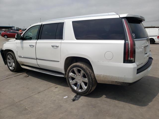 1GYS4HKJ7HR278431 - 2017 CADILLAC ESCALADE ESV LUXURY WHITE photo 2