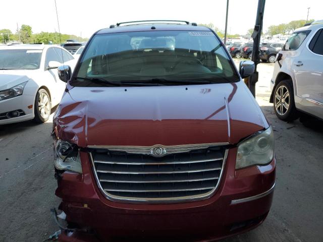 2A8HR64X98R826794 - 2008 CHRYSLER TOWN & COU LIMITED BURGUNDY photo 5