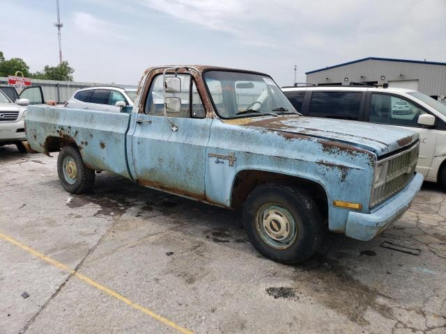 2GCCC14D9B1187799 - 1981 CHEVROLET C10 TEAL photo 4