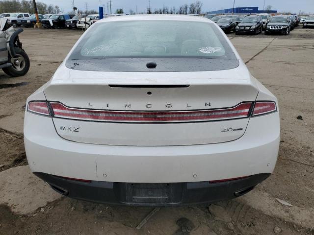 3LN6L2G98GR615502 - 2016 LINCOLN MKZ WHITE photo 6