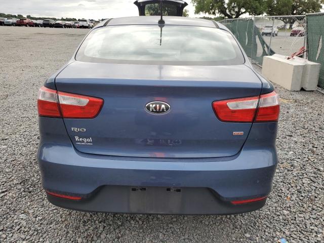 KNADM4A30G6606392 - 2016 KIA RIO LX BLUE photo 6