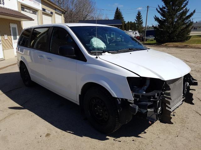 2C4RDGBG4KR624214 - 2019 DODGE GRAND CARA SE WHITE photo 4