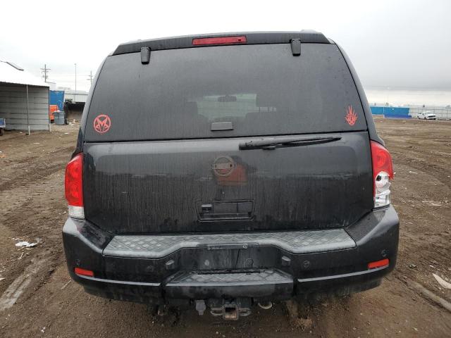 5N1AA08C68N617350 - 2008 NISSAN ARMADA SE BLACK photo 6