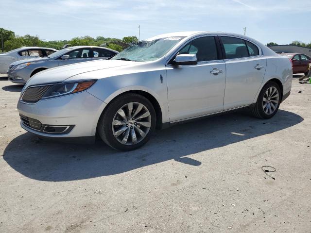 1LNHL9DKXEG609696 - 2014 LINCOLN MKS SILVER photo 1