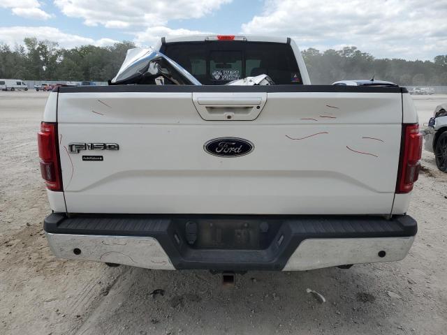 1FTEW1CG4FFA96904 - 2015 FORD F150 SUPERCREW WHITE photo 6