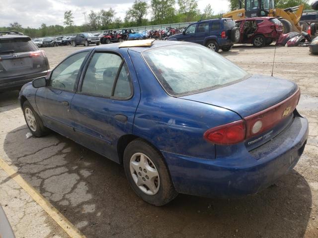 1G1JC52F657165584 - 2005 CHEVROLET CAVALIER BLUE photo 2