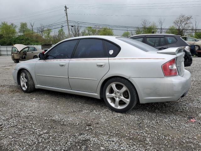 4S3BL626767217002 - 2006 SUBARU LEGACY 2.5I LIMITED SILVER photo 2