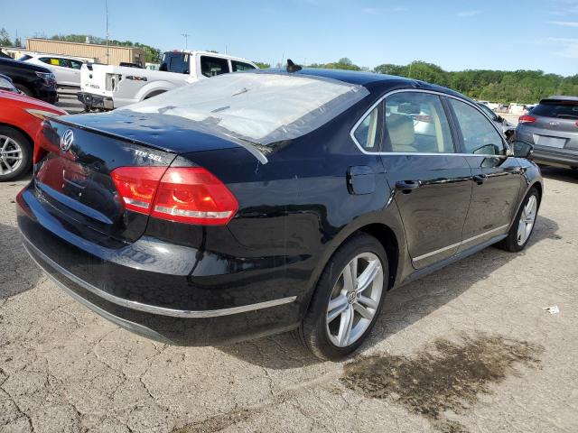 1VWCN7A32EC058159 - 2014 VOLKSWAGEN PASSAT SEL BLACK photo 3