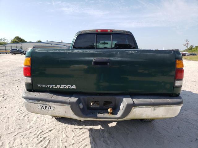 5TBRN34194S438508 - 2004 TOYOTA TUNDRA ACCESS CAB SR5 GREEN photo 6