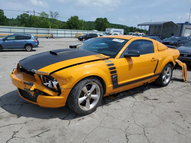 1ZVFT82H975248437 - 2007 FORD MUSTANG GT ORANGE photo 1
