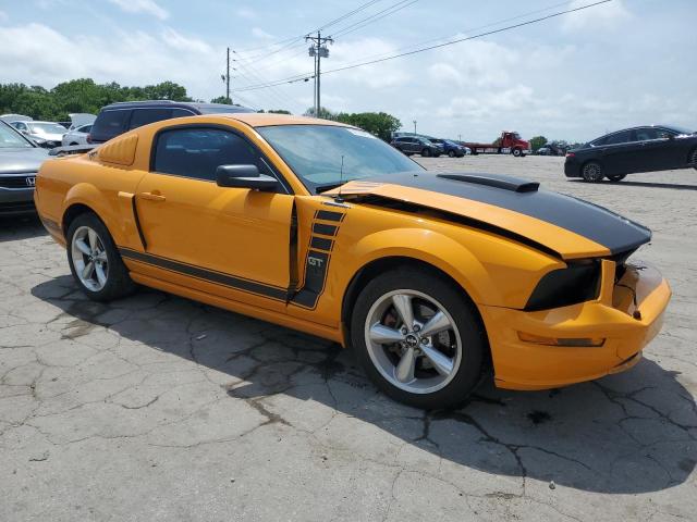 1ZVFT82H975248437 - 2007 FORD MUSTANG GT ORANGE photo 4