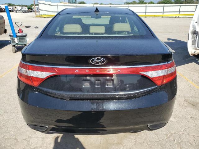 KMHFG4JG5DA240665 - 2013 HYUNDAI AZERA BLACK photo 6