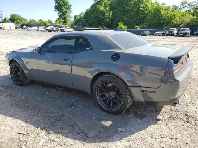 2C3CDZFJ0KH638256 - 2019 DODGE CHALLENGER R/T SCAT PACK GRAY photo 2
