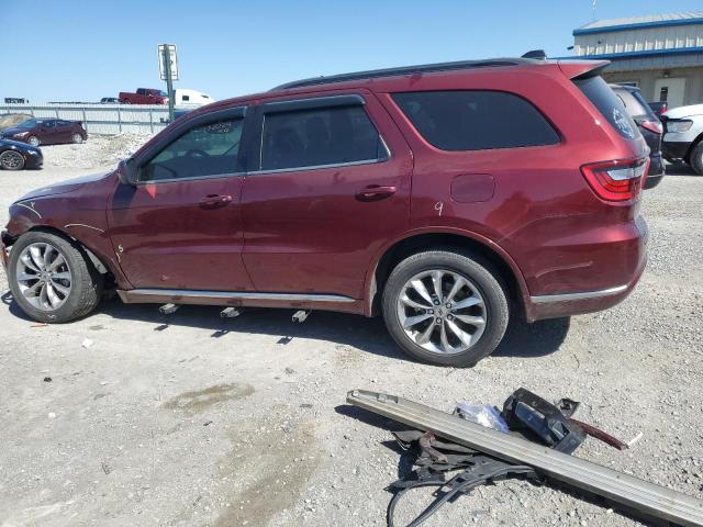 1C4RDJAG7NC105248 - 2022 DODGE DURANGO SXT MAROON photo 2