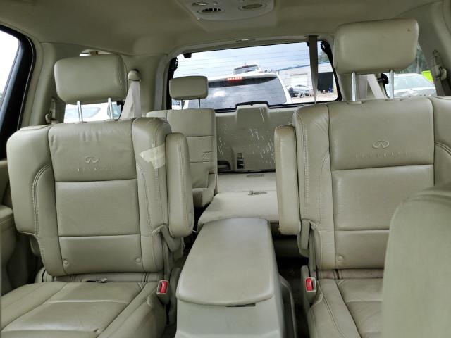 5N3AA08A86N814832 - 2006 INFINITI QX56 WHITE photo 10