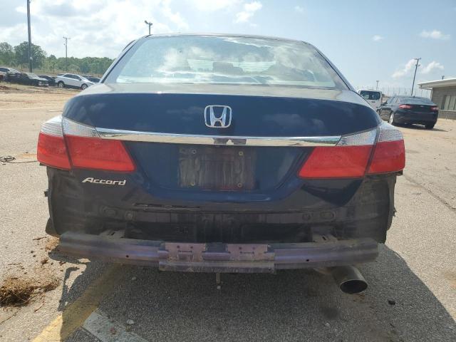 1HGCR2F35EA121383 - 2014 HONDA ACCORD LX BLUE photo 6