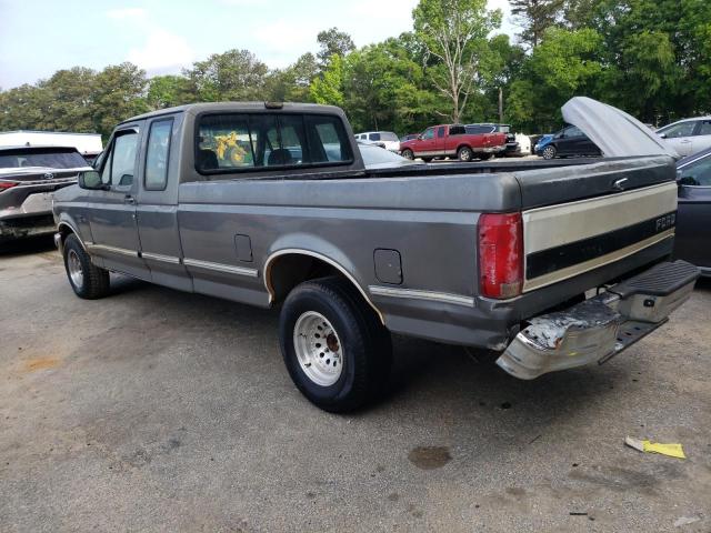 1FTEX15N9NKB53483 - 1992 FORD F150 GRAY photo 2