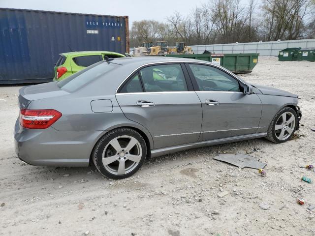 WDDHF8HB7BA469112 - 2011 MERCEDES-BENZ E 350 4MATIC GRAY photo 3