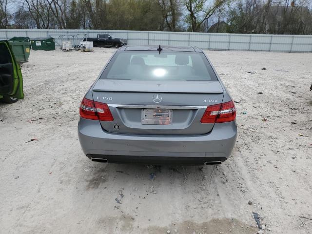 WDDHF8HB7BA469112 - 2011 MERCEDES-BENZ E 350 4MATIC GRAY photo 6