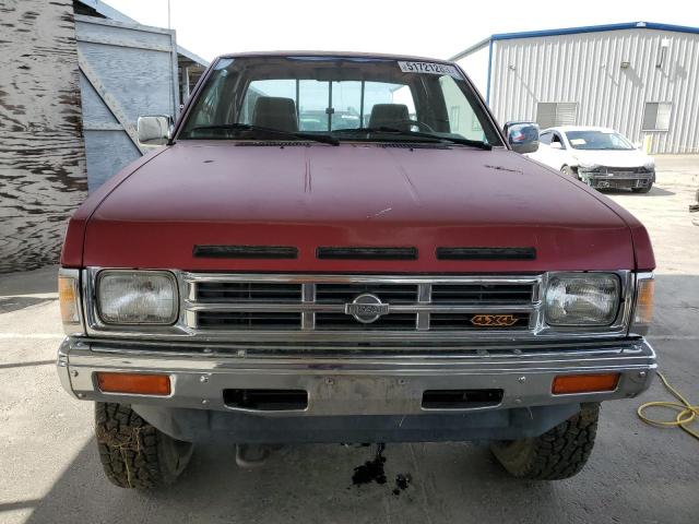 1N6SD16Y7MC320370 - 1991 NISSAN TRUCK KING CAB RED photo 5