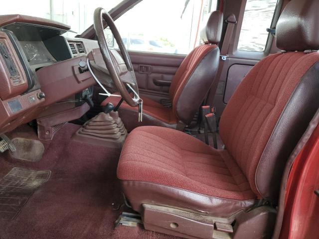 1N6SD16Y7MC320370 - 1991 NISSAN TRUCK KING CAB RED photo 7
