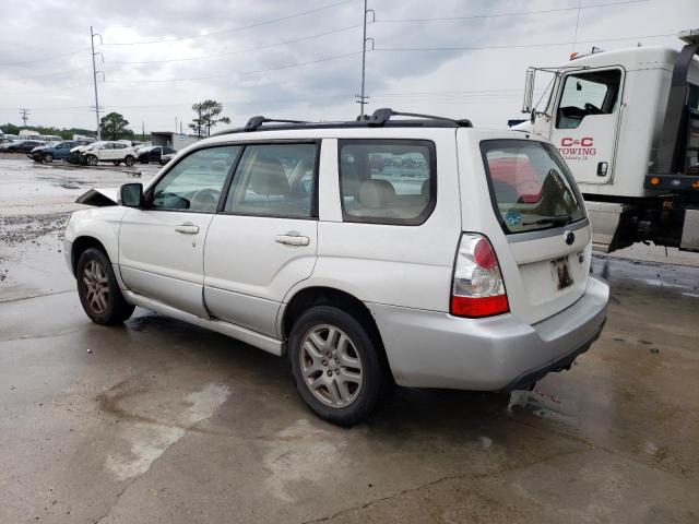 JF1SG67697H722408 - 2007 SUBARU FORESTER 2.5X LL BEAN WHITE photo 2