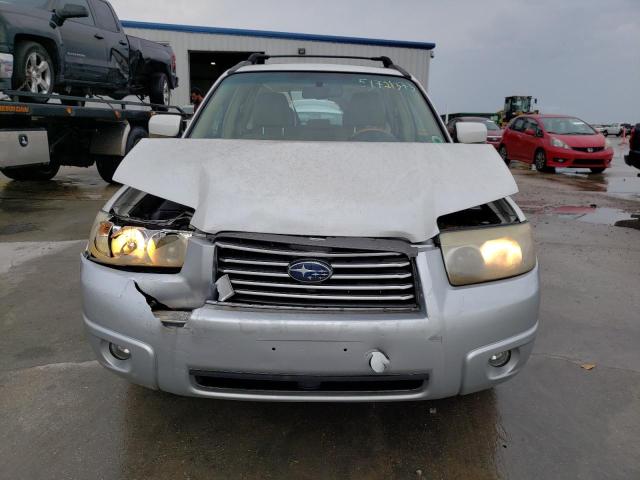 JF1SG67697H722408 - 2007 SUBARU FORESTER 2.5X LL BEAN WHITE photo 5