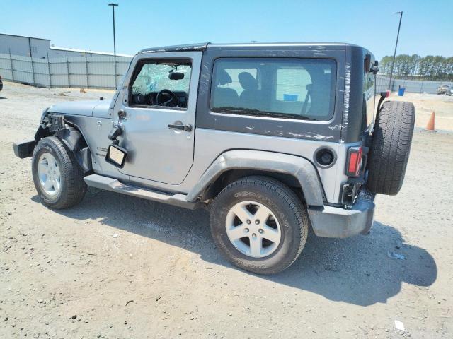 1C4AJWAGXGL339258 - 2016 JEEP WRANGLER SPORT GRAY photo 2