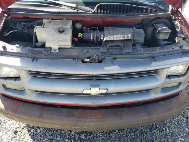 1GCEG15W811140300 - 2001 CHEVROLET EXPRESS G1 RED photo 12