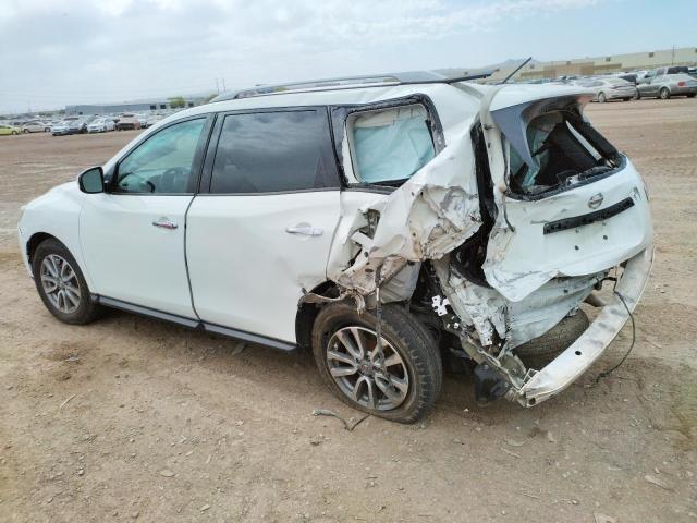 5N1AR2MN2GC648908 - 2016 NISSAN PATHFINDER S WHITE photo 2