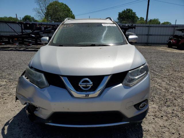 5N1AT2MV7FC790266 - 2015 NISSAN ROGUE S SILVER photo 5