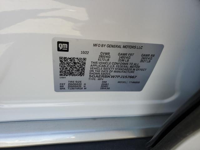 5GAERBKW7PJ157667 - 2023 BUICK ENCLAVE ESSENCE 白色 照片 14