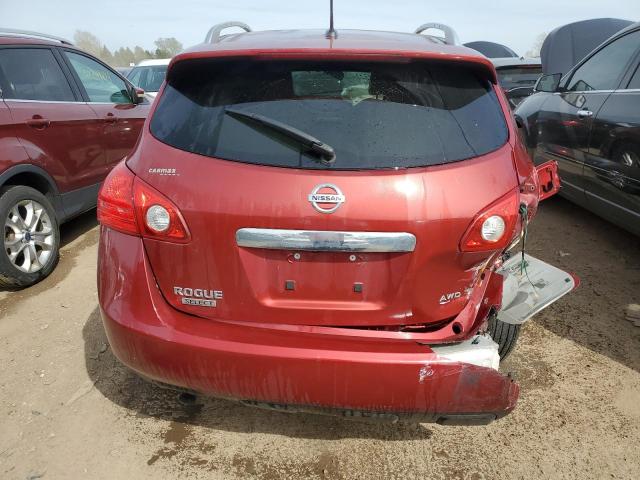 JN8AS5MV7FW765511 - 2015 NISSAN ROGUE SELE S RED photo 6