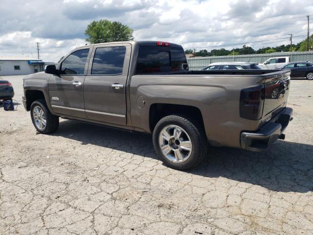 3GCUKTECXEG445946 - 2014 CHEVROLET SILVERADO K1500 HIGH COUNTRY BROWN photo 2