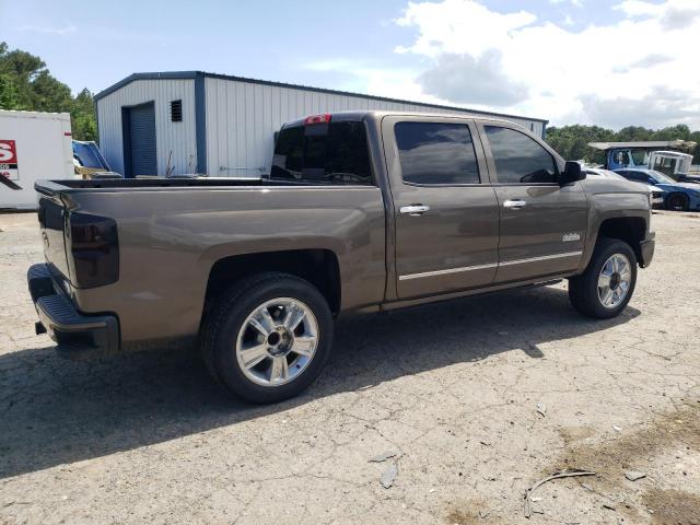 3GCUKTECXEG445946 - 2014 CHEVROLET SILVERADO K1500 HIGH COUNTRY BROWN photo 3