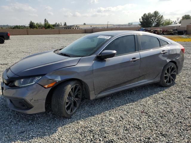 2HGFC2F81LH588941 - 2020 HONDA CIVIC SPORT 石墨色 照片 1