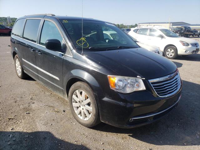 2C4RC1BGXDR793348 - 2013 CHRYSLER TOWN & COU TOURING შავი ფოტო 1
