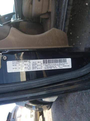 2C4RC1BGXDR793348 - 2013 CHRYSLER TOWN & COU TOURING შავი ფოტო 10