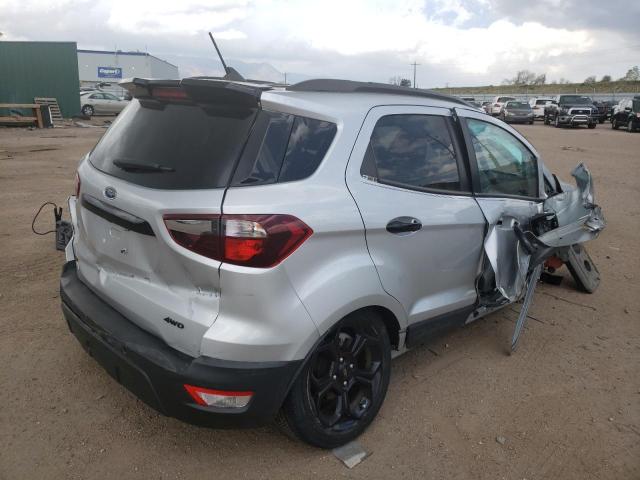 MAJ6S3JL1MC405518 - 2021 FORD ECOSPORT SES SILVER photo 3