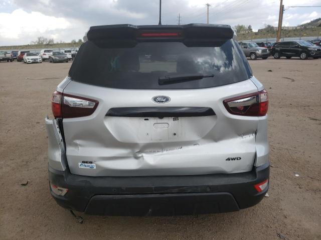 MAJ6S3JL1MC405518 - 2021 FORD ECOSPORT SES SILVER photo 6