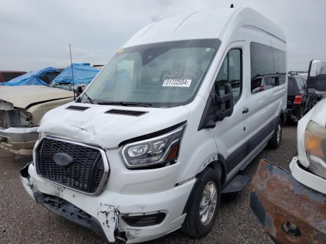 1FBAX2X89PKA03635 - 2023 FORD TRANSIT T-350 WHITE photo 1