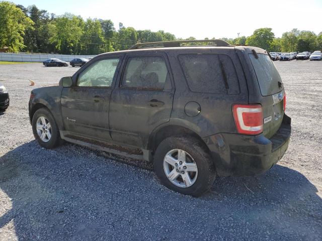 1FMCU49359KB56649 - 2009 FORD ESCAPE HYBRID BLACK photo 2