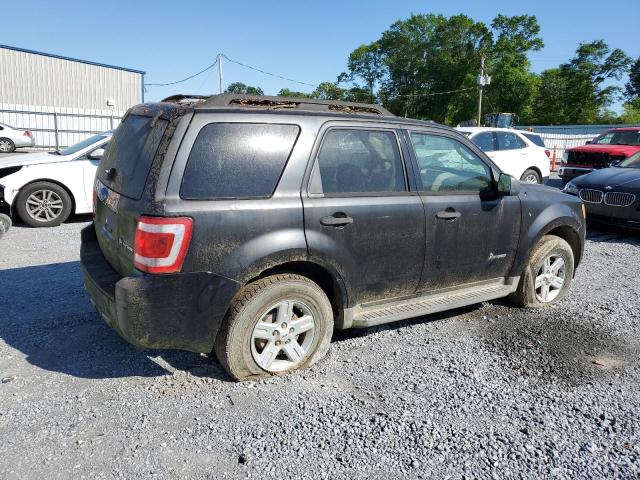 1FMCU49359KB56649 - 2009 FORD ESCAPE HYBRID BLACK photo 3