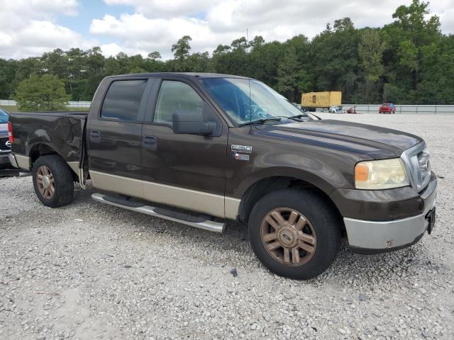 1FTPW12V48KC55620 - 2008 FORD F150 SUPERCREW BROWN photo 4