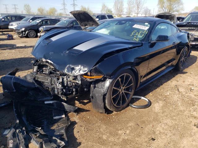 1FA6P8TH5M5153932 - 2021 FORD MUSTANG BLACK photo 1