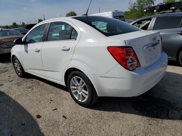 1G1JC5SH2C4137572 - 2012 CHEVROLET SONIC LT WHITE photo 2