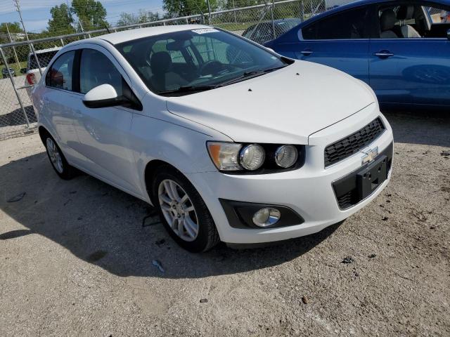 1G1JC5SH2C4137572 - 2012 CHEVROLET SONIC LT WHITE photo 4